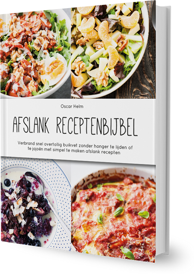 Afvallen met De Afslank Receptenbijbel – gezond en praktisch zonder dieet